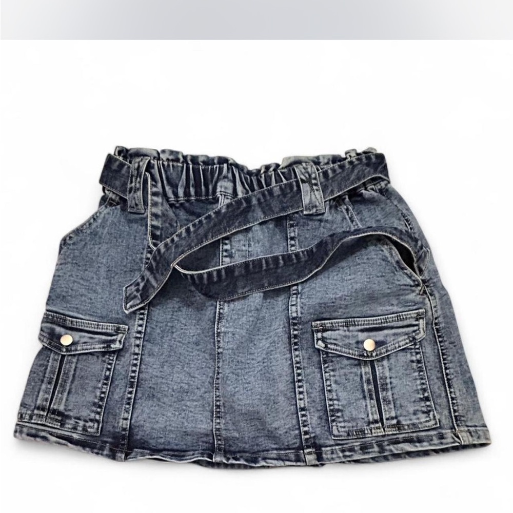 Adidas Dark Blue Denim Skirt